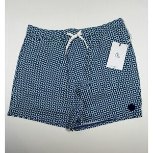 Rhoback Medley Swim Trunks Men's Size 3XL The Aruba Blue Green Shorts NWT